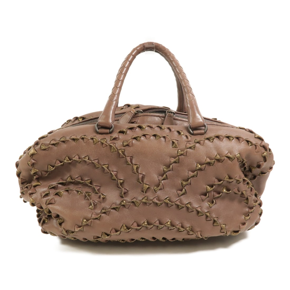 Bottega Veneta BV SHW Purple Calfskin Handbag (1 of 17)