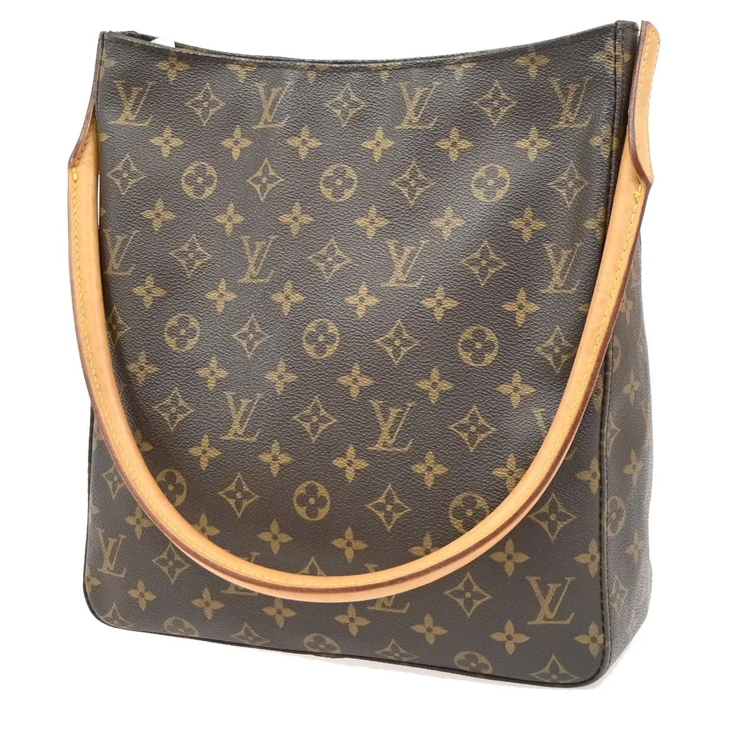 Louis Vuitton Monogram Looping Brown Canvas Handbag (1 of 14)