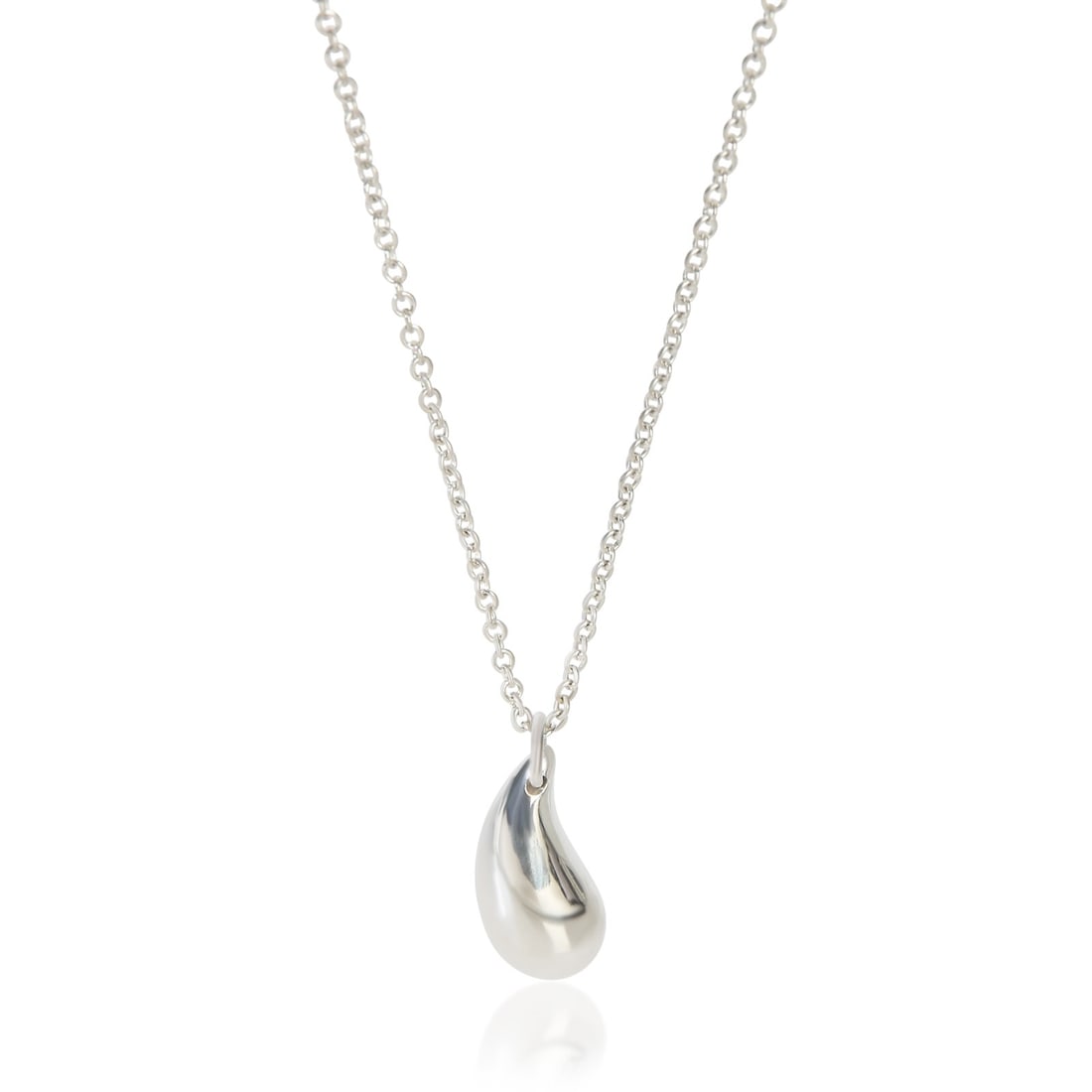 Tiffany & Co Elsa Peretti Teardrop Sterling Silver Pendant (1 of 3)