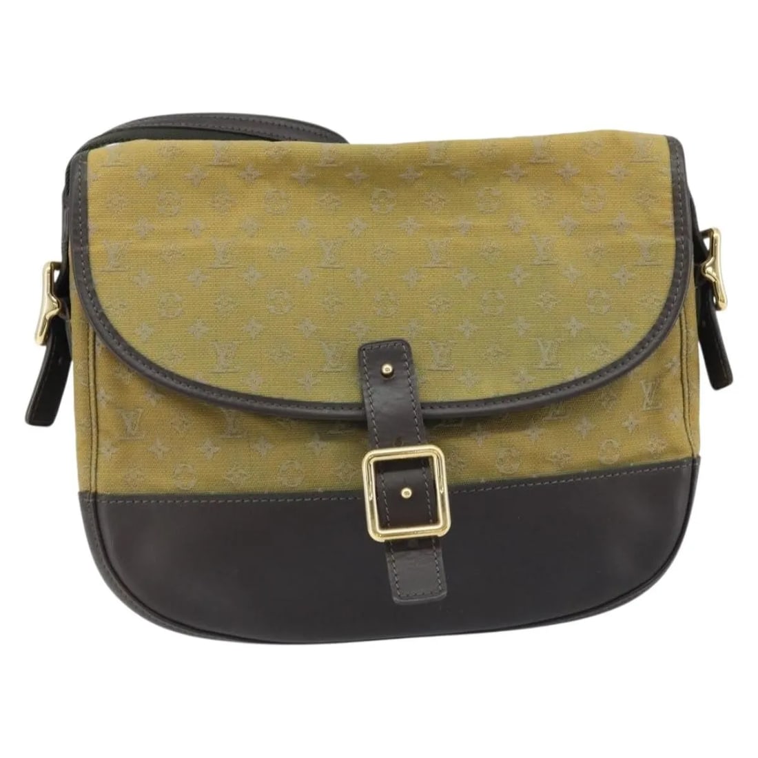 Louis Vuitton Marjorie Khaki Canvas Handbag Mini Lin (1 of 18)