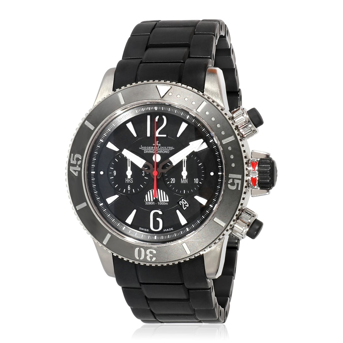 Jaeger-LeCoultre Q178T677 Master Compressor Navy Seal Titanium Mens Watch (1 of 5)