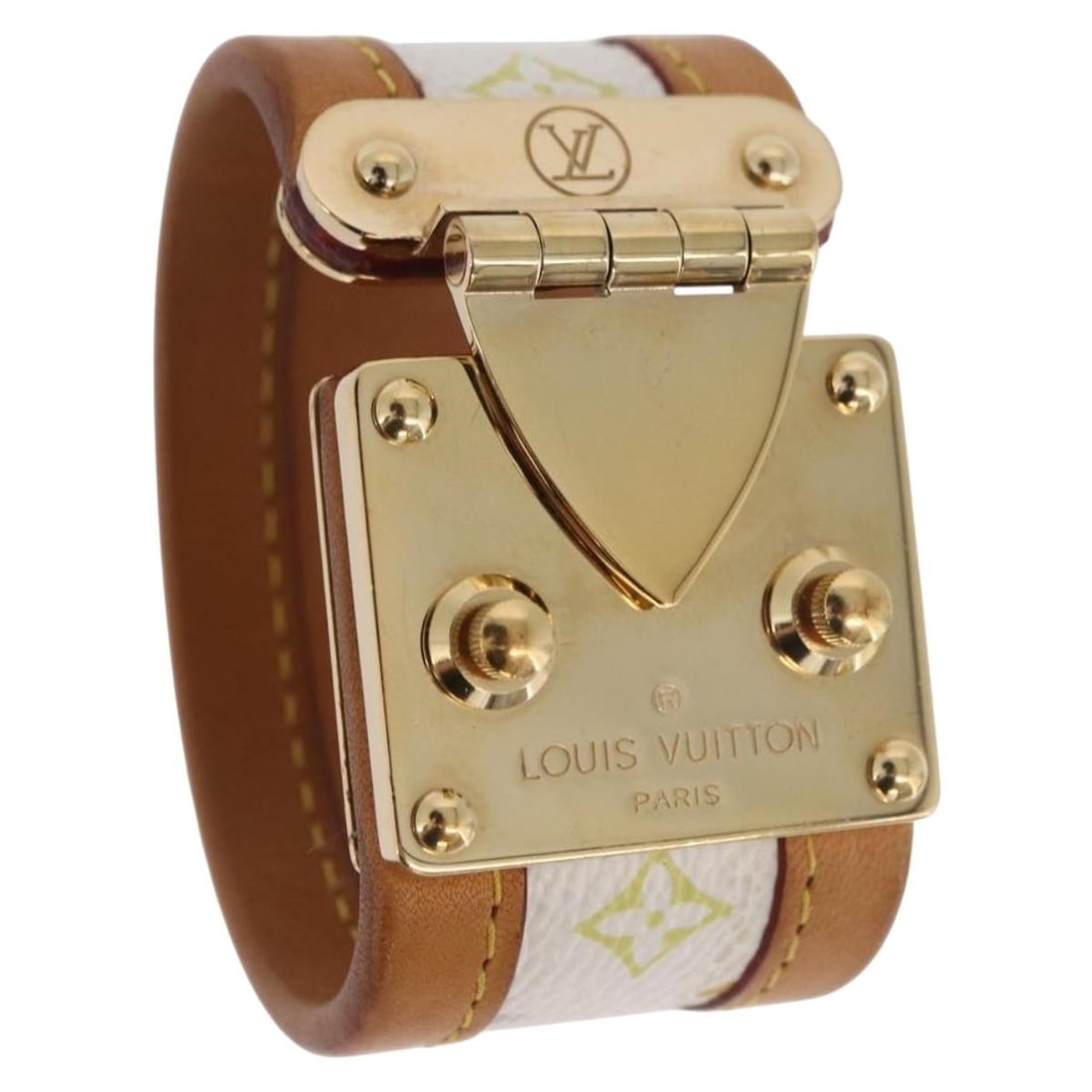 Louis Vuitton M65344 Koala Bracelet White Monogram Multicolor Canvas: Louis Vuitton M65344 Koala Bracelet White Monogram Multicolor Canvas Louis Vuitton Koala bracelet in white Monogram Multicolor canvas. This women's bracelet is made in France and includes a dust bag. 