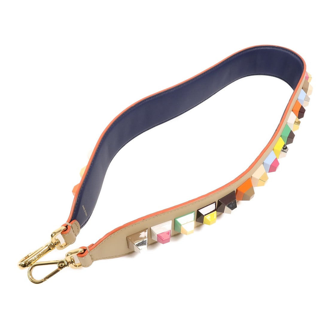 FENDI Strap You Multicolor Calfskin Shoulder Strap GHW (1 of 9)
