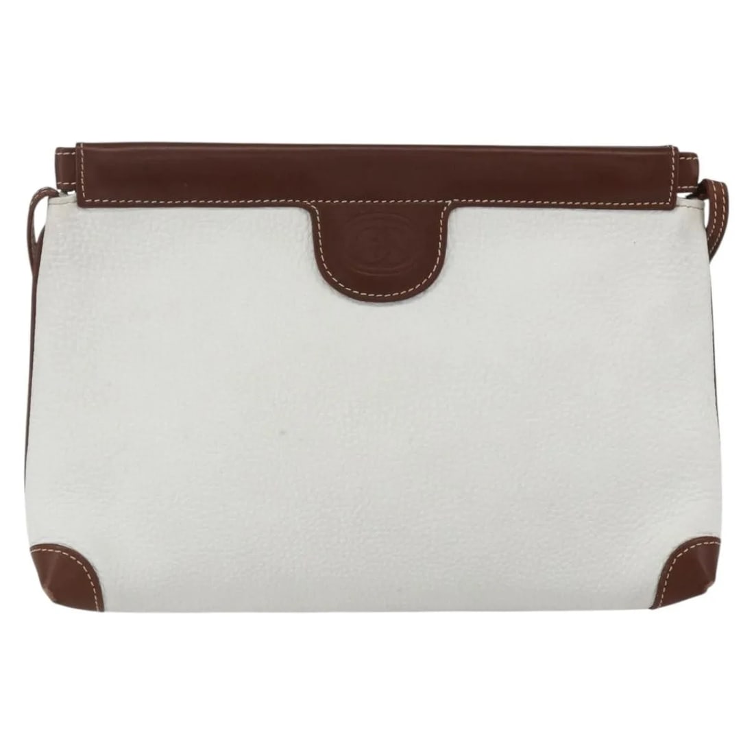Gucci Vintage White Leather Shoulder Bag Italy: Gucci Vintage White Leather Shoulder Bag Italy This Gucci vintage shoulder bag is crafted from white leather and designed for women. Made in Italy, it features a classic silhouette with a shoulder str