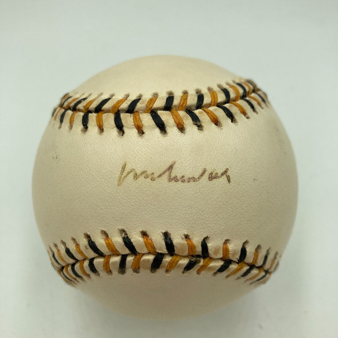 Muhammad Ali Signed 1994 All Star Game Baseball with JSA COA: Muhammad Ali Signed 1994 All Star Game Baseball with JSA COA This is a rare, original single-signed baseball by Muhammad Ali, commemorating the 1994 All Star Game. The ball is authenticated by James S