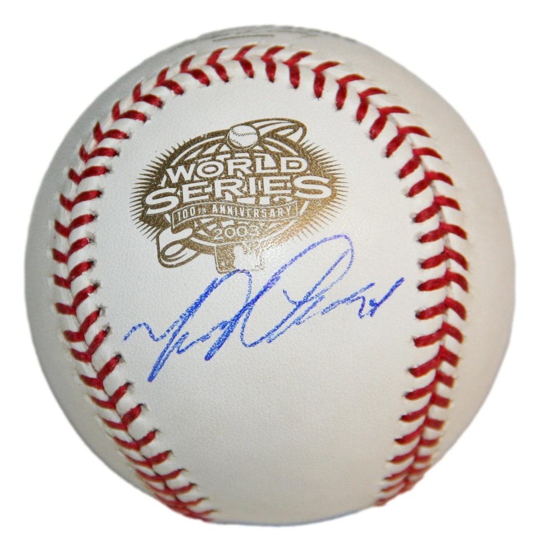 Official 2003 World Series Baseball Signed by Miguel Cabrera PSA Authenticated (1 of 3)