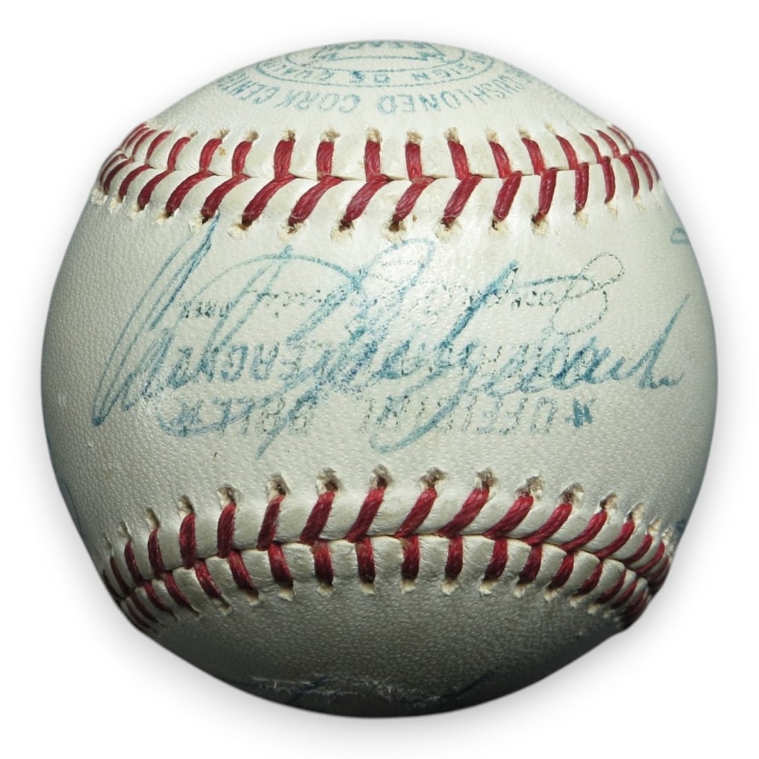 1967 Boston Red Sox team signed baseball 19 autographs GAI: 1967 Boston Red Sox team signed baseball 19 autographs GAI This is an original 1967 Boston Red Sox team-signed baseball featuring 19 signatures, including notable players such as Carl Yastrzemski, Bob