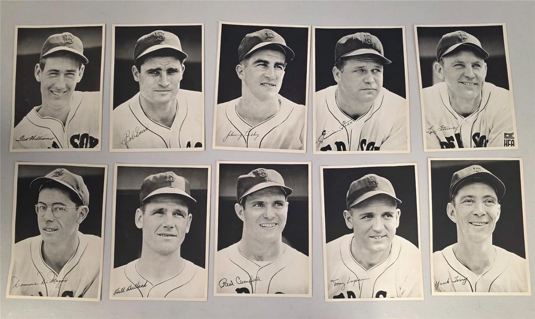 1942 Boston Red Sox 25 Photo Picture Pack Ted Williams Foxx (1 of 6)