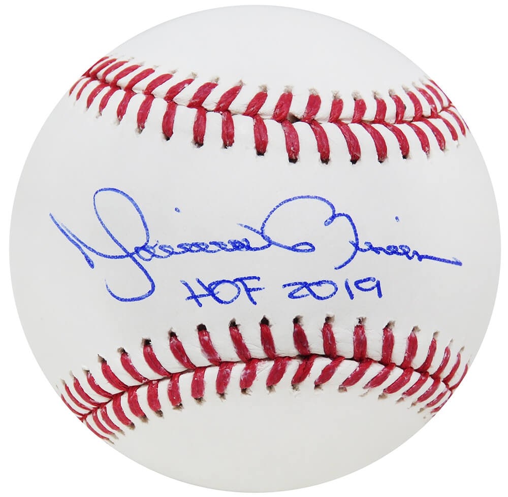 Mariano Rivera Signed Rawlings MLB Baseball HOF 2019 COA: Mariano Rivera Signed Rawlings MLB Baseball HOF 2019 COA Mariano Rivera Signed Rawlings MLB Baseball HOF 2019 COA Celebrate the legacy of baseball icon Mariano Rivera with this signed Rawlings Officia