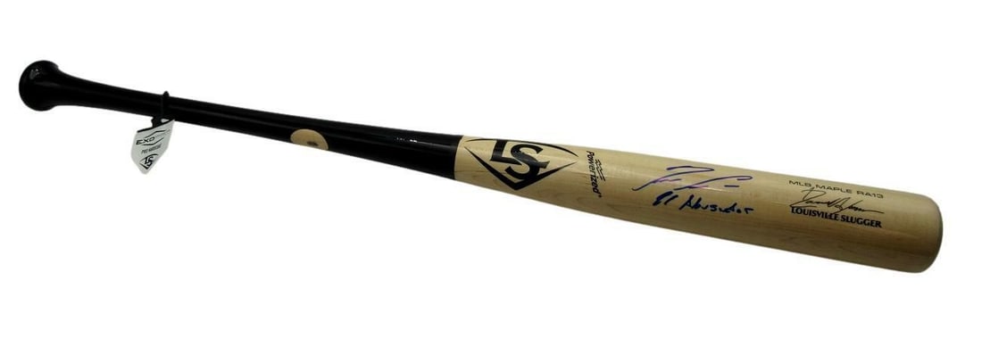 Ronald Acuna Jr. Autographed Louisville Slugger Bat Beckett Authenticated (1 of 5)