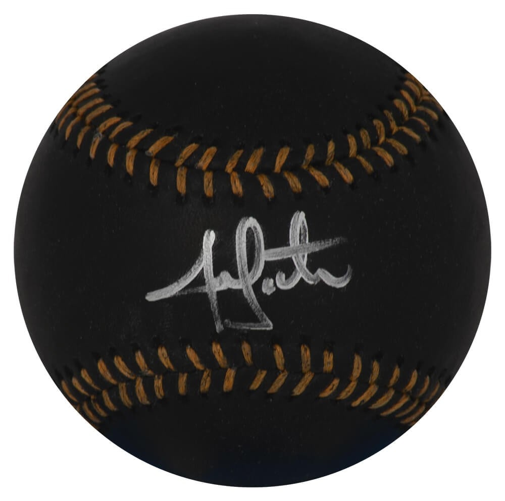 Jon Lester Signed Rawlings Black MLB Baseball with Sports COA (1 of 1)