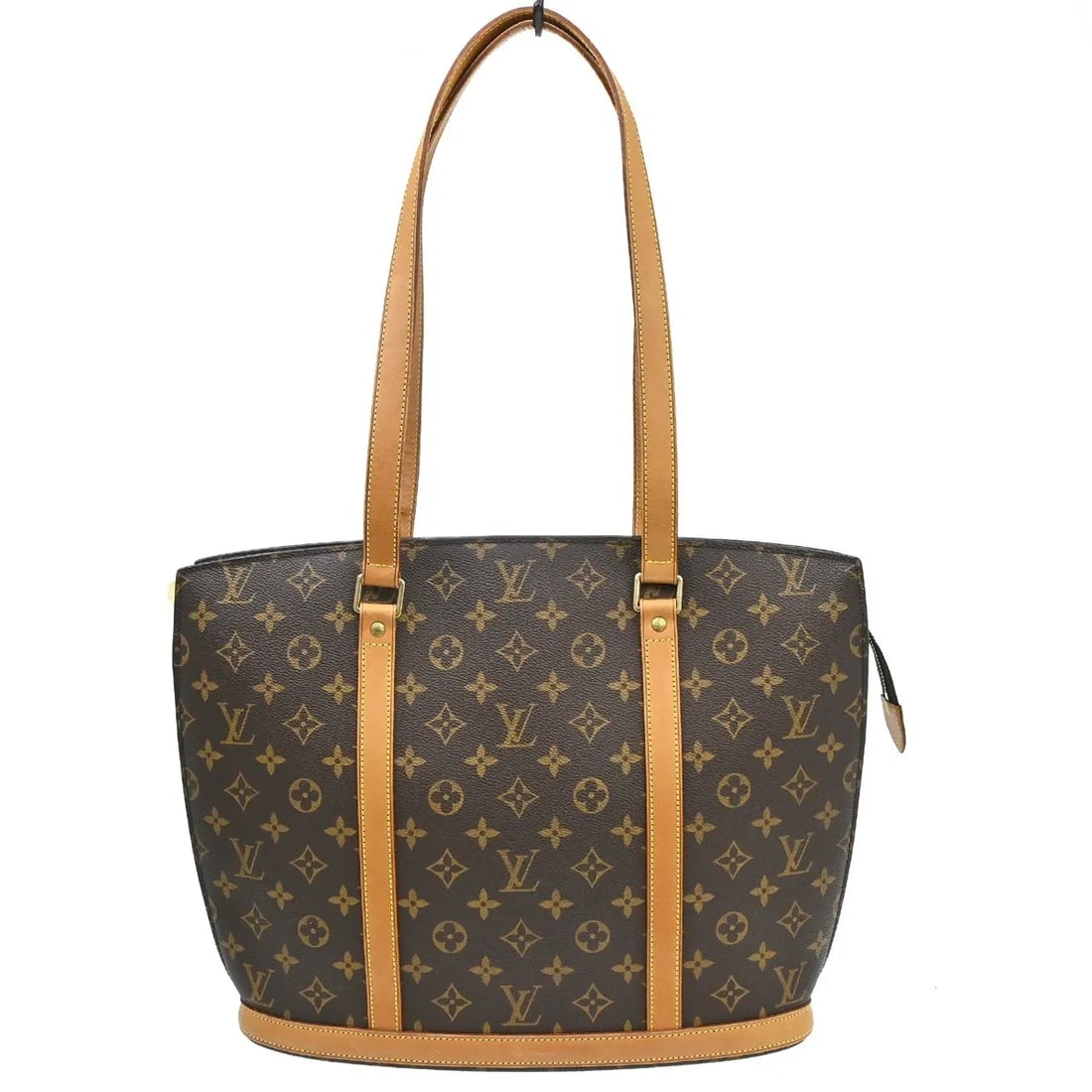 Louis Vuitton Babylone Brown Canvas Shoulder Bag: Louis Vuitton Babylone Brown Canvas Shoulder Bag Louis Vuitton Babylone handbag in brown monogram canvas. Made in France, this women's bag is presented in good condition with visible wear, including s