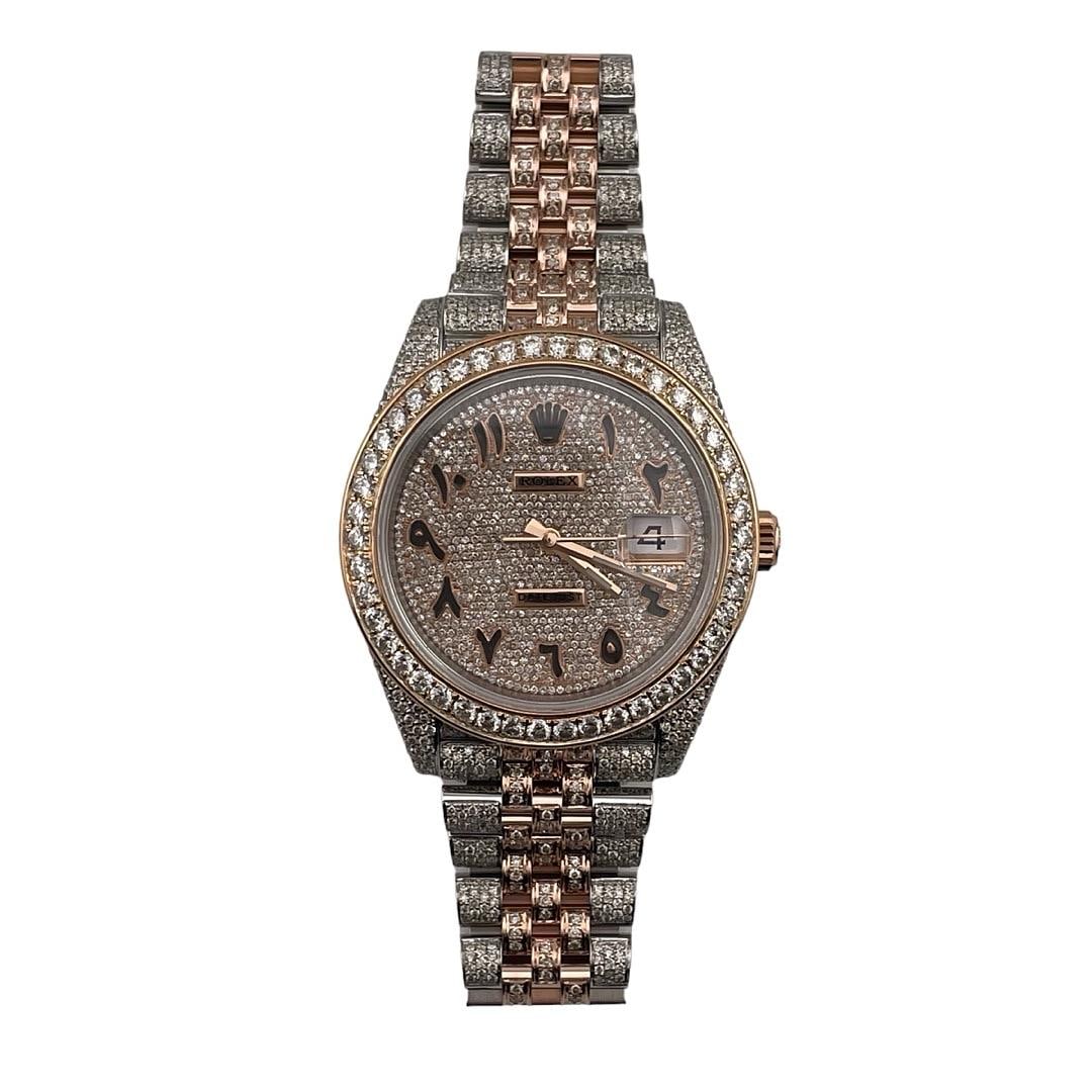 Rolex Datejust 126301 Jubilee Bracelet Green Card Diamond Arabic Dial 2022 (1 of 4)