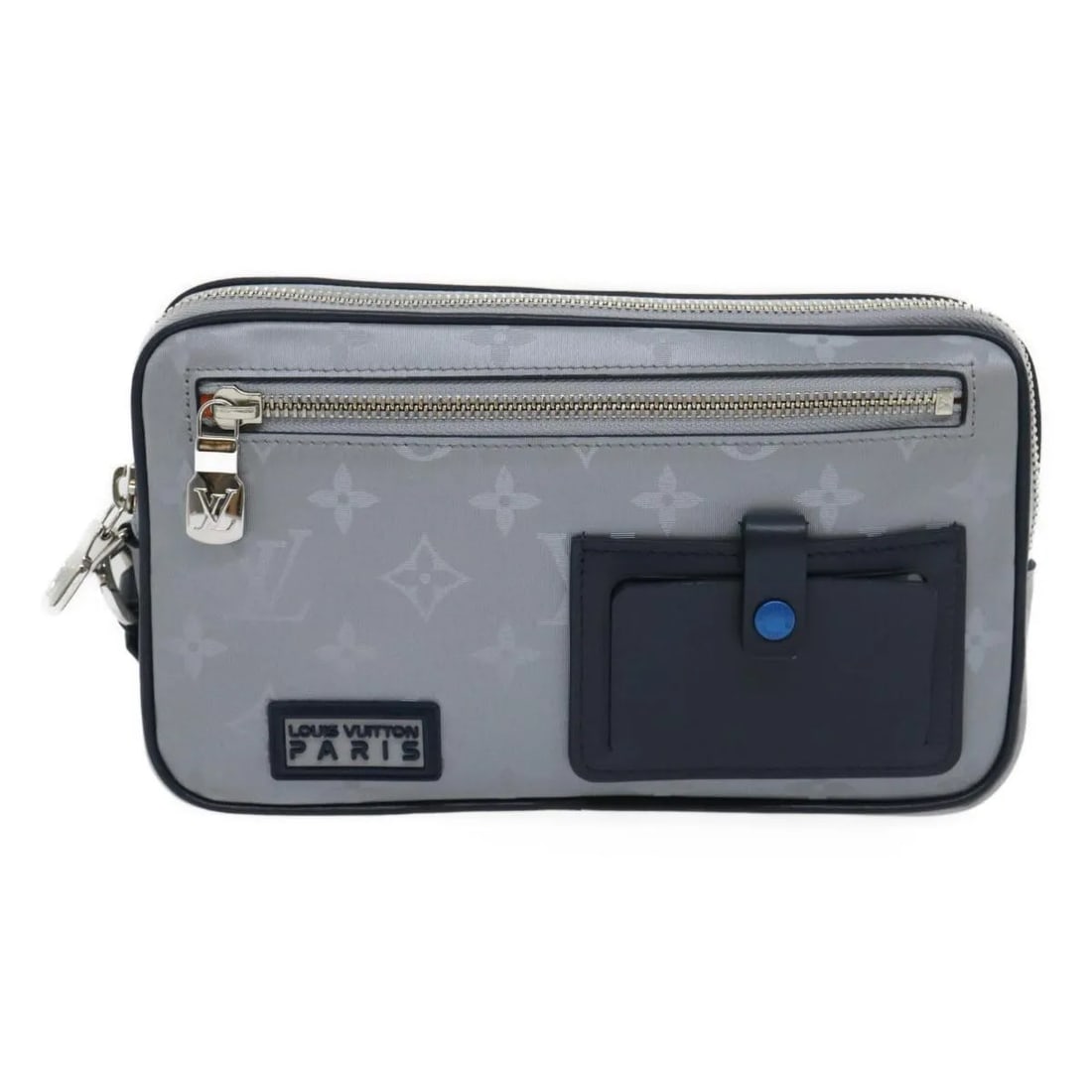 Alpha Clutch Silver Nylon Limited Release by Louis Vuitton (1 of 18)