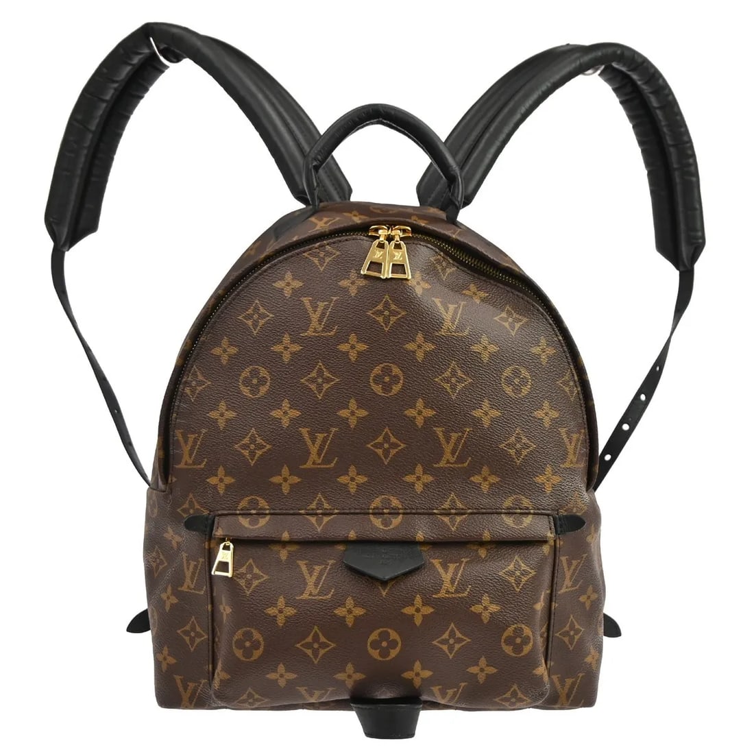 Louis Vuitton Palm Springs Brown Canvas Bag: Louis Vuitton Palm Springs Brown Canvas Bag Louis Vuitton Palm Springs bag in brown monogram canvas. This piece is in good condition with visible wear, including dirt on the exterior monogram canvas a