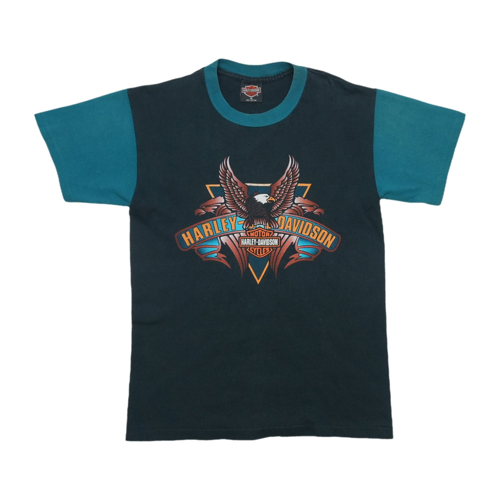 Vintage Harley Davidson Boise Idaho Black Cotton Shirt (1 of 5)