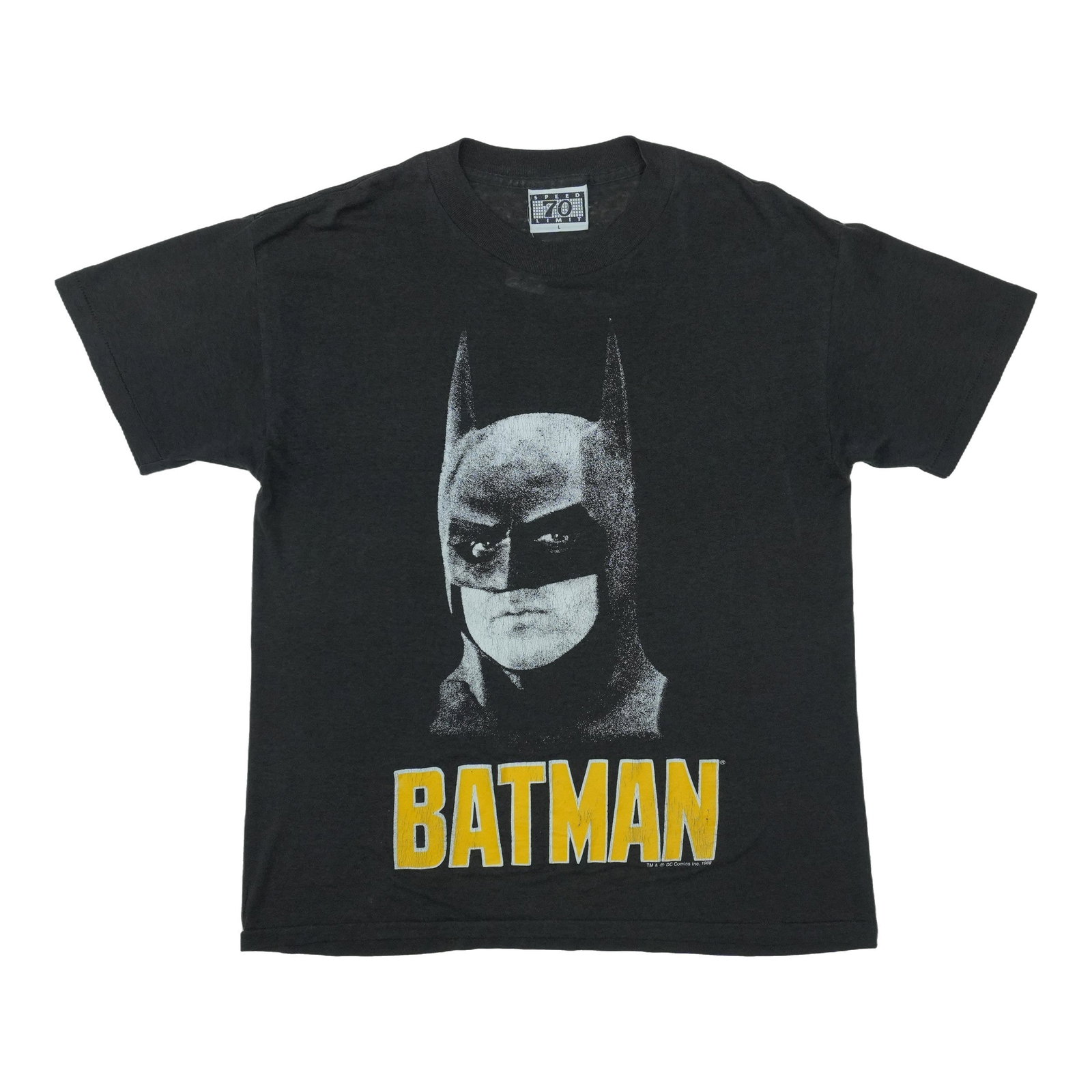 Vintage 1989 Batman Film T Shirt Black Cotton Large (1 of 6)