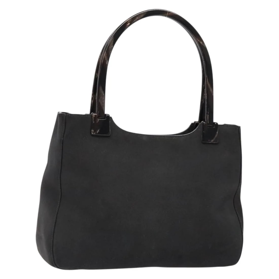Prada Gray Suede Handbag Vintage Tote 32cm by 23cm by 8cm (1 of 18)