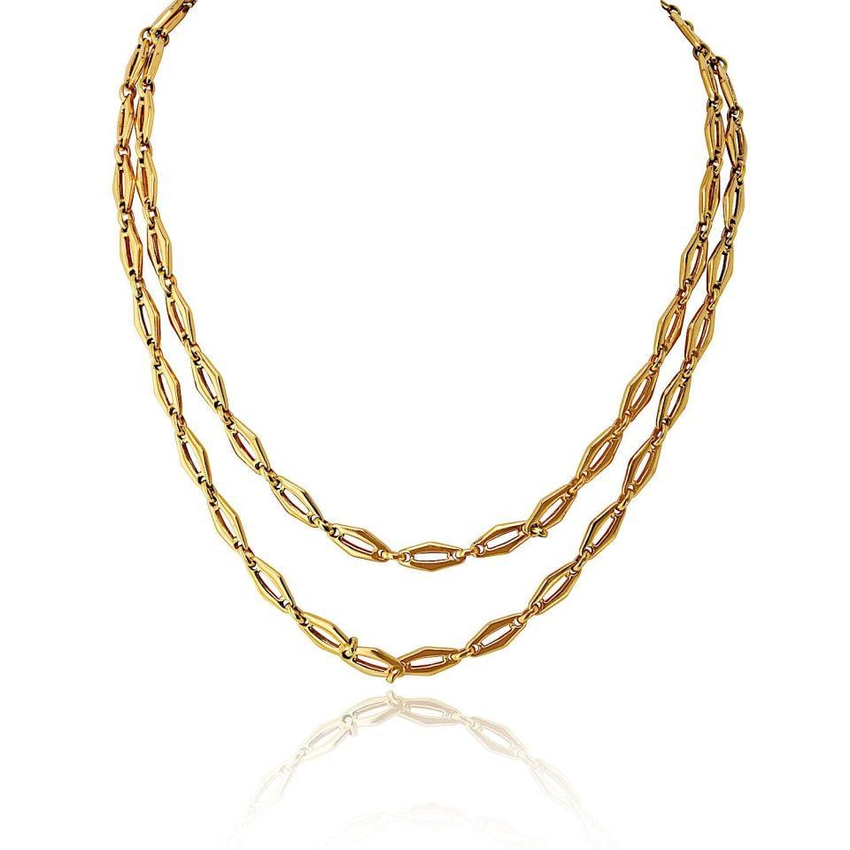 Cartier 18K Yellow Gold Necklace 49.4 Grams (1 of 7)
