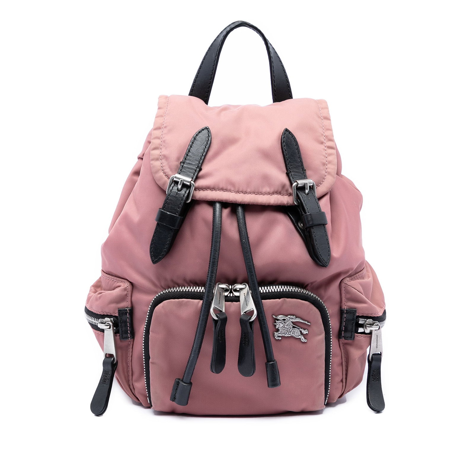 Burberry Mini Nylon Rucksack Pink Backpack (1 of 7)