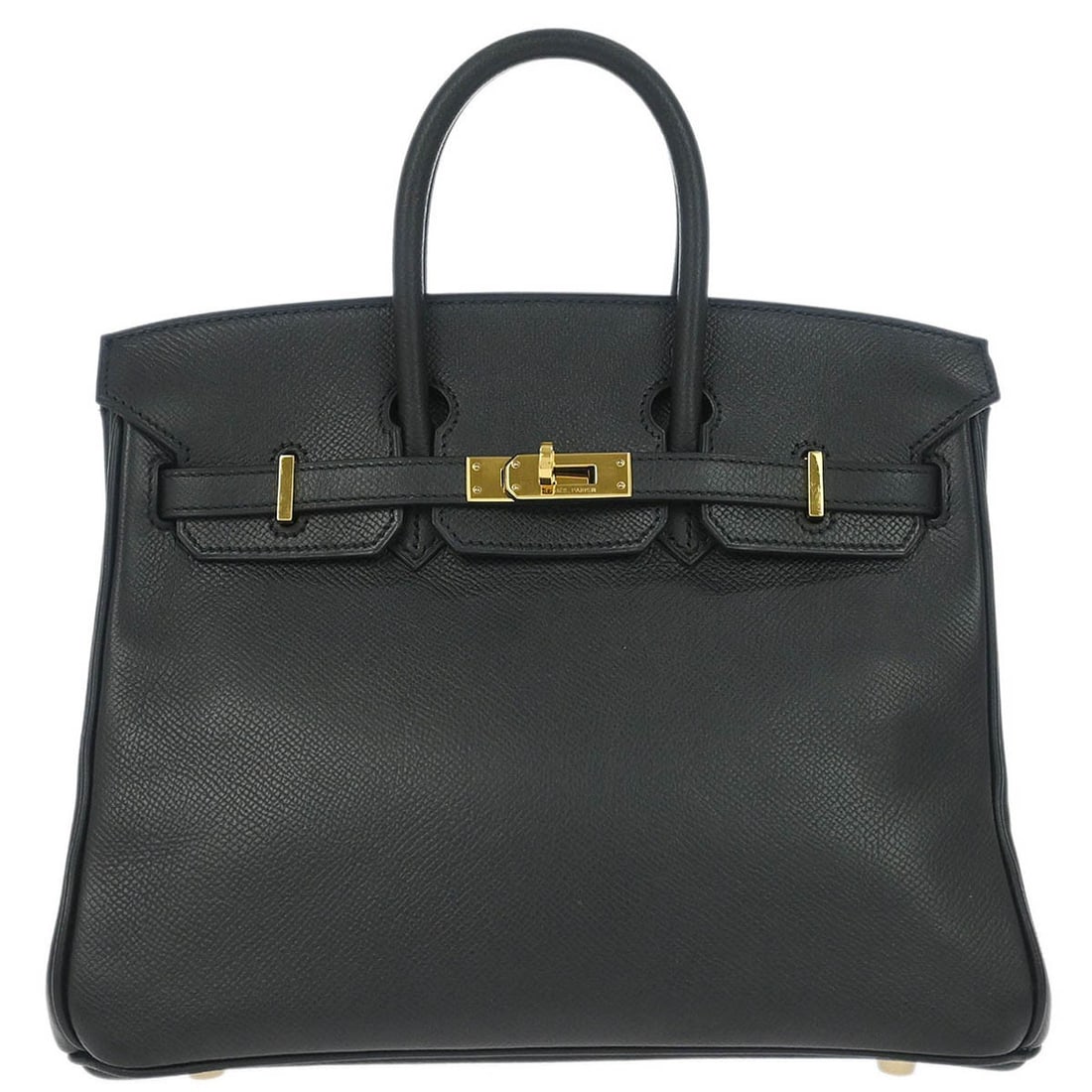 Hermes Birkin 25 Black Epsom Leather Top Handle Bag (1 of 12)