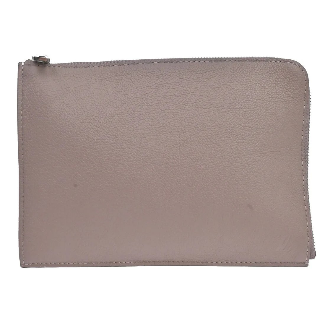 Louis Vuitton Zip Around Pochette Jour Calfskin Clutch Beige (1 of 11)