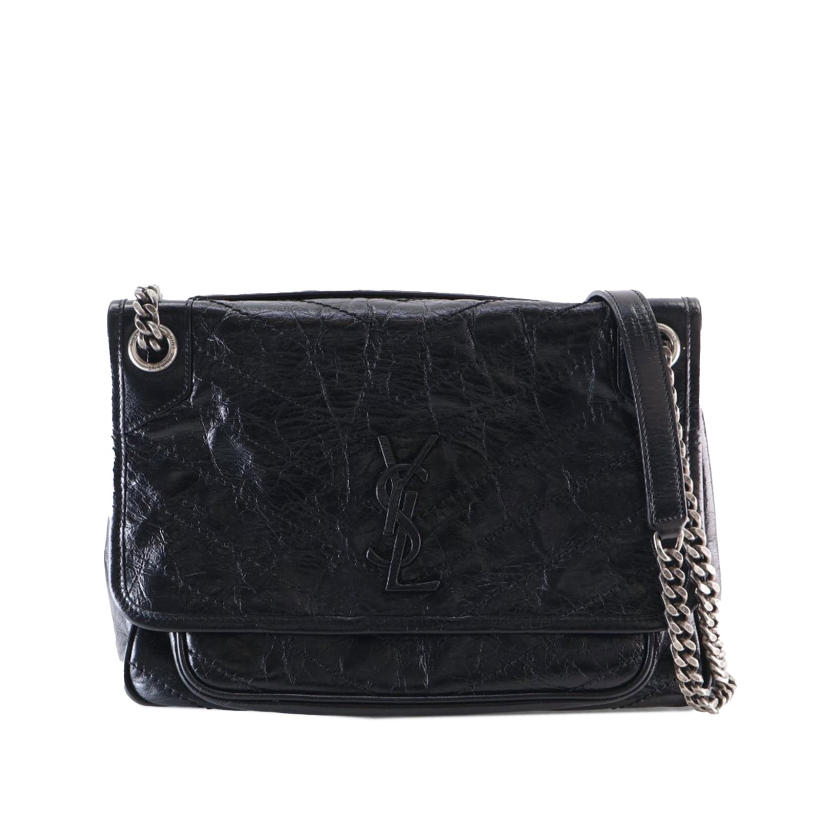 Saint Laurent Niki medium black quilted leather shoulder bag (1 of 13)