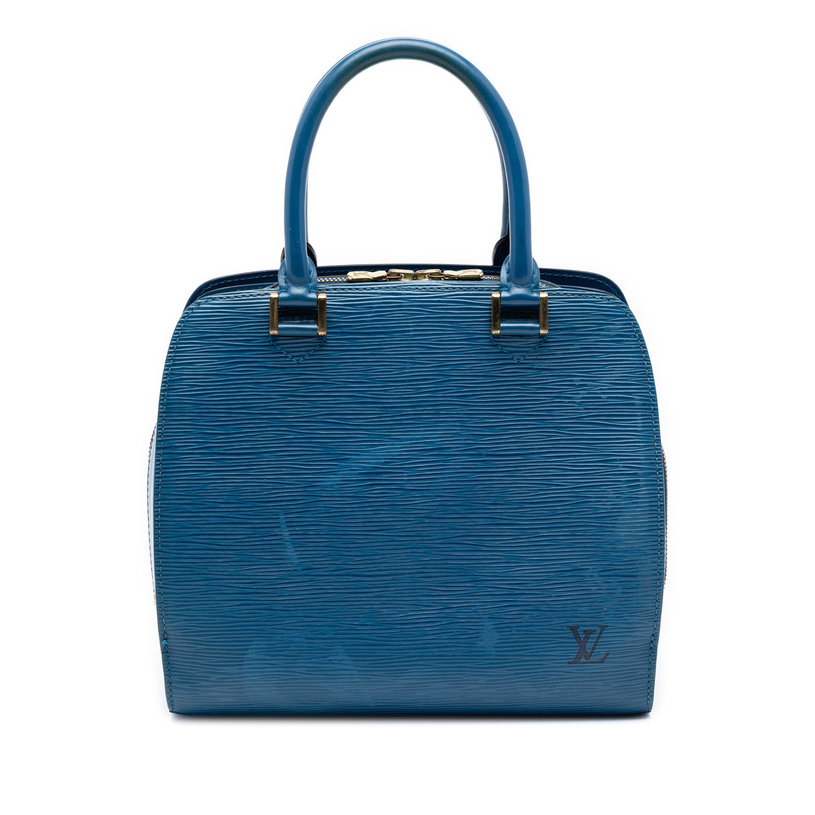 Louis Vuitton Epi Leather Pont Neuf PM Blue Handbag (1 of 7)