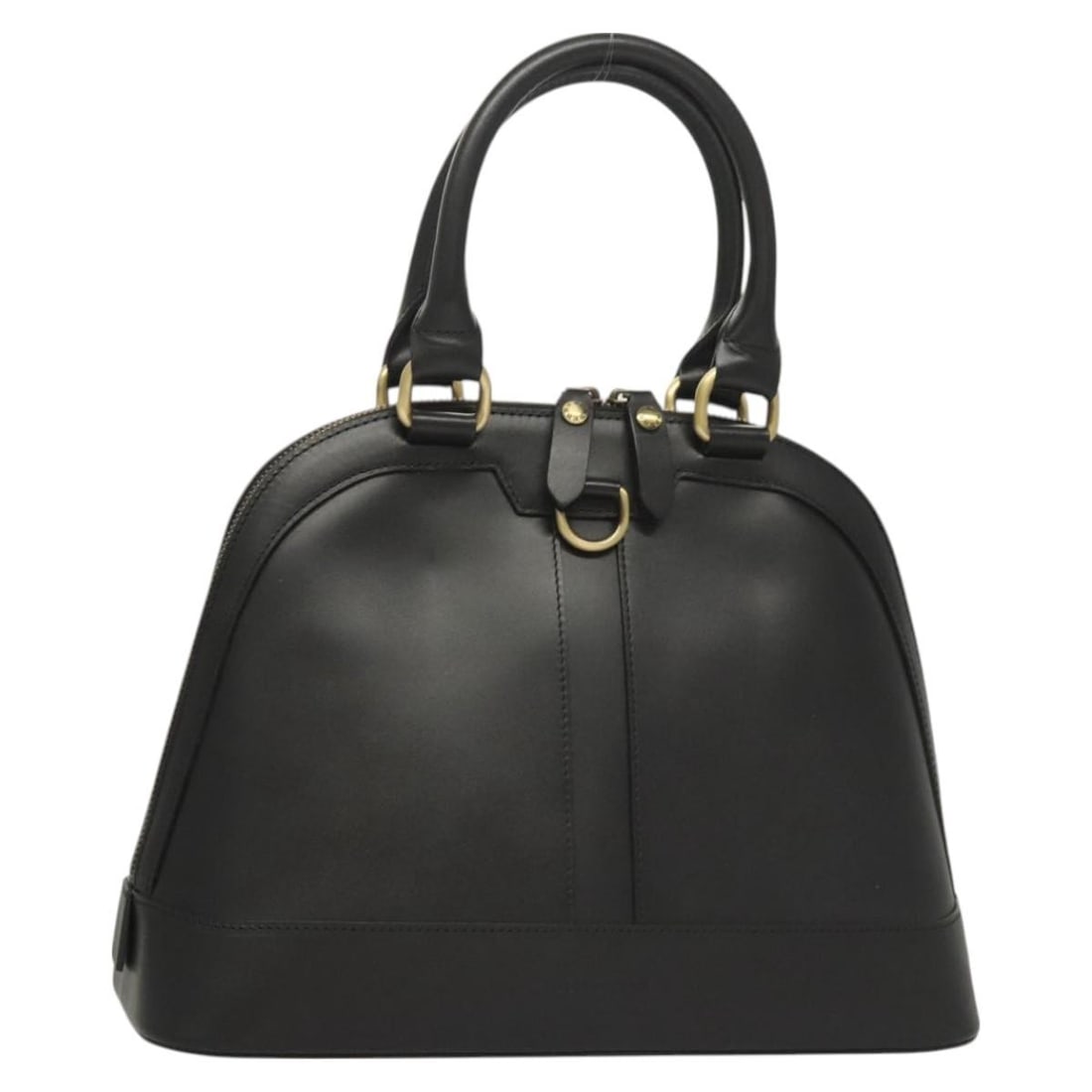 Burberry leather tote in gold and black 13.4 x 10.2 x 5.5 inch: Burberry leather tote in gold and black 13.4 x 10.2 x 5.5 inch This Burberry handbag is crafted from leather in a striking gold and black color combination. Designed for women, it features a spacious 