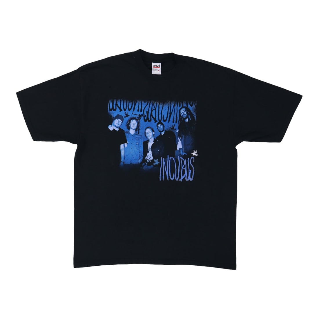 Vintage 2004 Incubus Concert Tee Black Cotton Extra Large: Vintage 2004 Incubus Concert Tee Black Cotton Extra Large This is an original vintage 2004 Incubus Tour Shirt featuring both front and back graphics. Made from 100% cotton, the shirt comes in black an