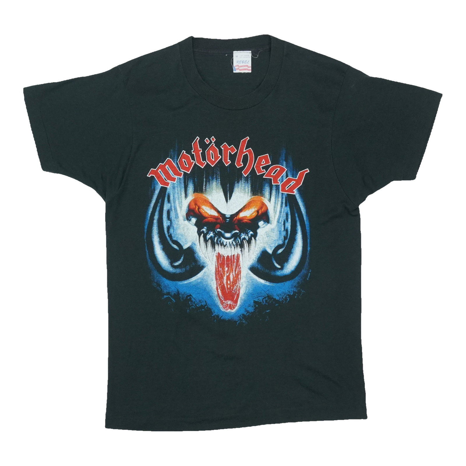 Vintage 1987 Motorhead Eat The Rich black T shirt Medium: Vintage 1987 Motorhead Eat The Rich black T shirt Medium Original vintage 1987 Motorhead Eat The Rich shirt. This is a true vintage shirt, not a modern reproduction. It is in excellent condition with 