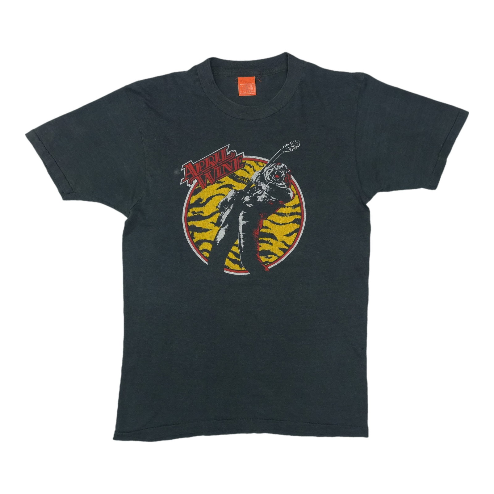 Vintage 1981 April Wine Nature Of The Beast T Shirt Black Large: Vintage 1981 April Wine Nature Of The Beast T Shirt Black Large Original vintage 1981 April Wine Nature Of The Beast Tour Shirt. This is a true vintage shirt, not a modern reproduction. It is in good 