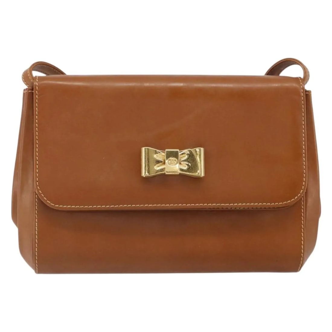 Gucci Vintage Shoulder Bag Brown Leather Italy: Gucci Vintage Shoulder Bag Brown Leather Italy This Gucci vintage shoulder bag features brown leather construction and is designed for women. The bag includes a shoulder strap and metal fittings. Sign