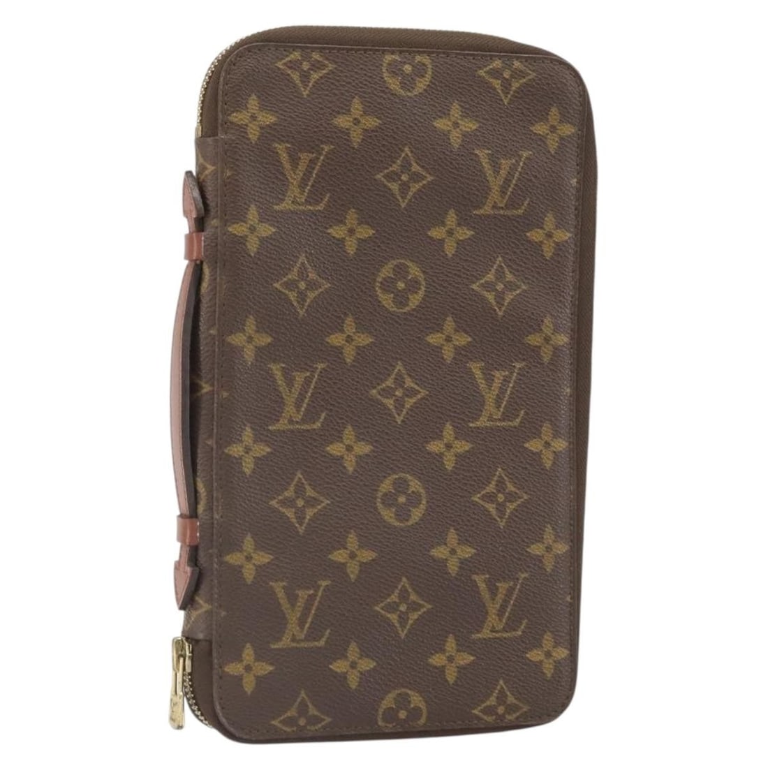 Louis Vuitton M60113 Monogram Canvas Travel Case Poche Escapade: Louis Vuitton M60113 Monogram Canvas Travel Case Poche Escapade Louis Vuitton Monogram Poche Escapade travel case in Monogram canvas, made in France. This women's travel case shows reasonable wear and