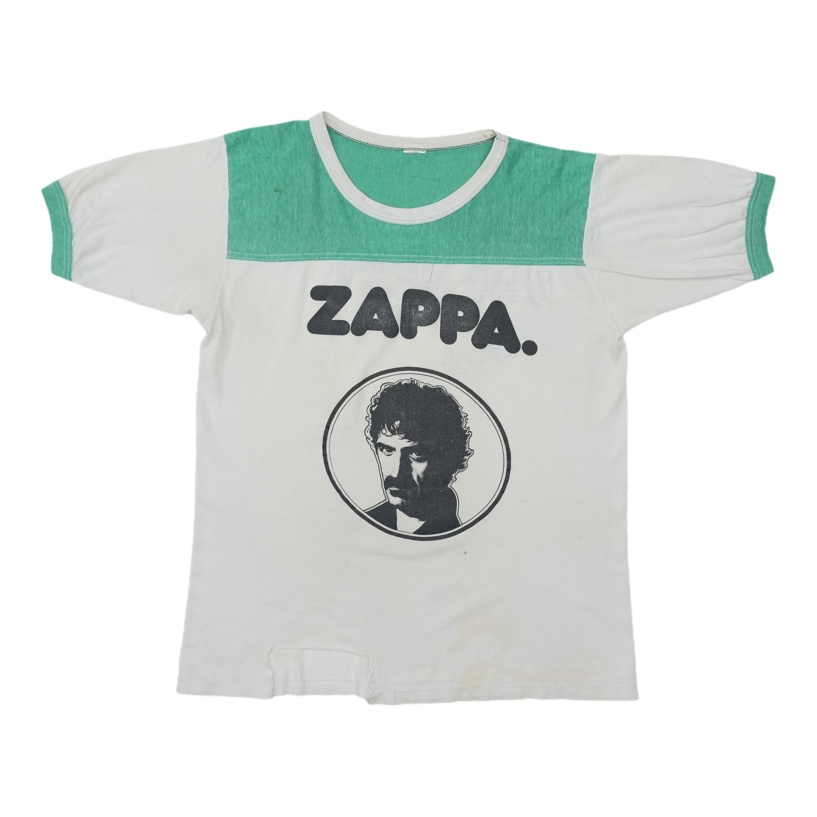 Vintage 1980s Frank Zappa The Best cotton shirt white (1 of 8)