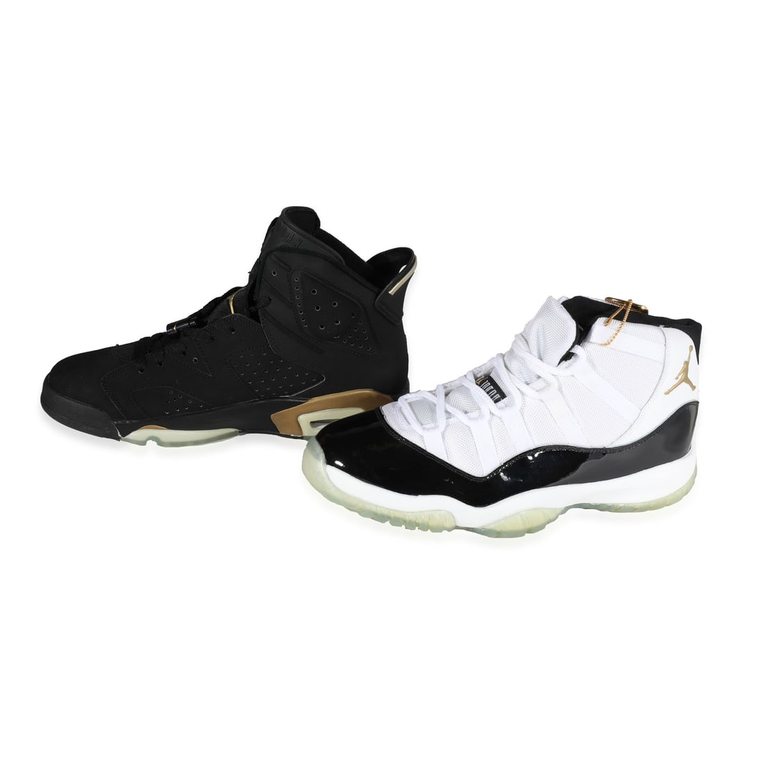 Air Jordan DMP 6 11 Retro LE Sneakers 8.5 US Box: Air Jordan DMP 6 11 Retro LE Sneakers 8.5 US Box This is a pre-owned pair of Air Jordan 6/11 Retro LE DMP 'Defining Moments Pack' sneakers, released in 2006. Designed for men's basketball, these vinta