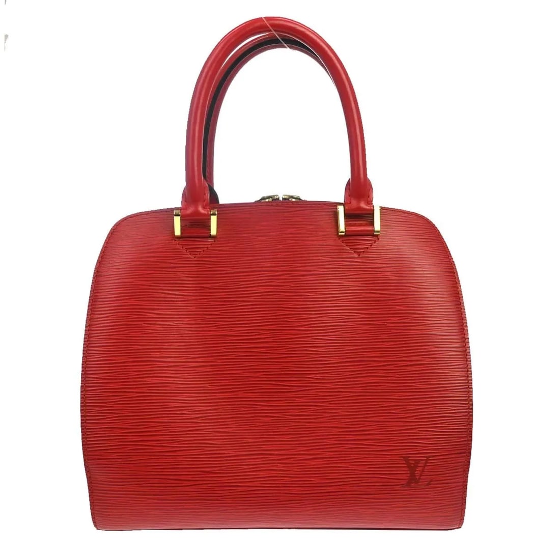 Louis Vuitton Pont Neuf Red Leather Handbag (1 of 18)