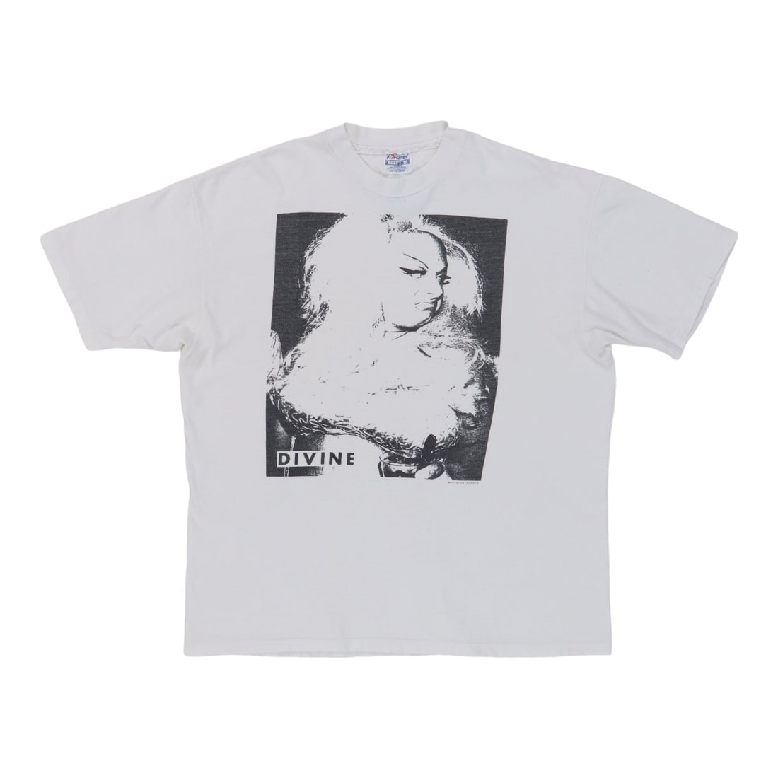 Vintage 1980s Divine Harris Glenn Milstead Cotton White Shirt (1 of 8)