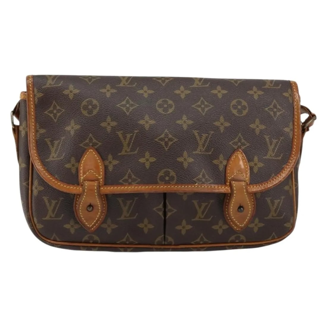 Louis Vuitton Monogram Canvas Sac Gibeciere Unisex Messenger Bag: Louis Vuitton Monogram Canvas Sac Gibeciere Unisex Messenger Bag Louis Vuitton Sac Gibeciere Messenger Bag crafted from monogram canvas in brown. This unisex bag features a compact design suitable for