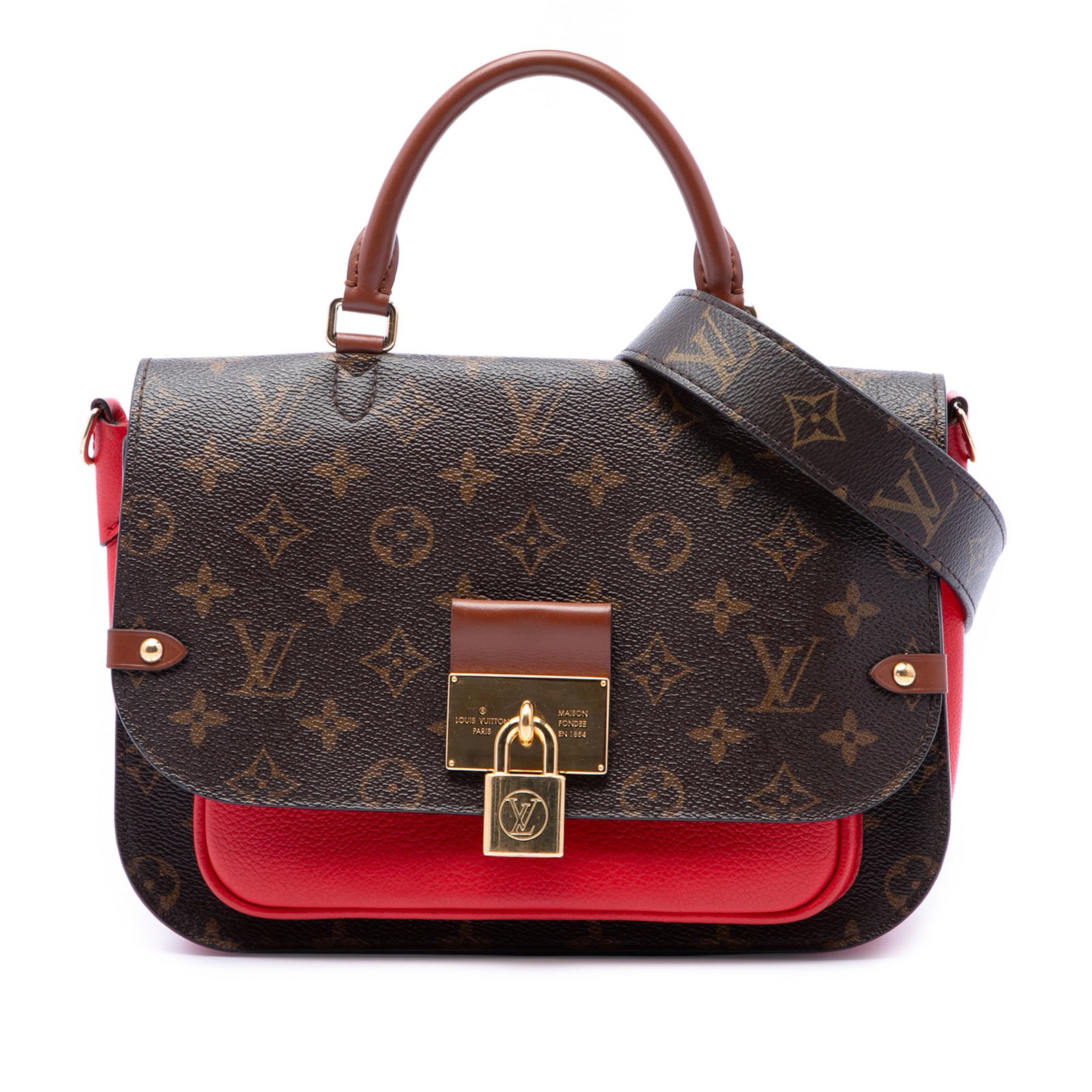 Louis Vuitton Vaugirard Monogram Canvas Satchel with Detachable Strap (1 of 6)