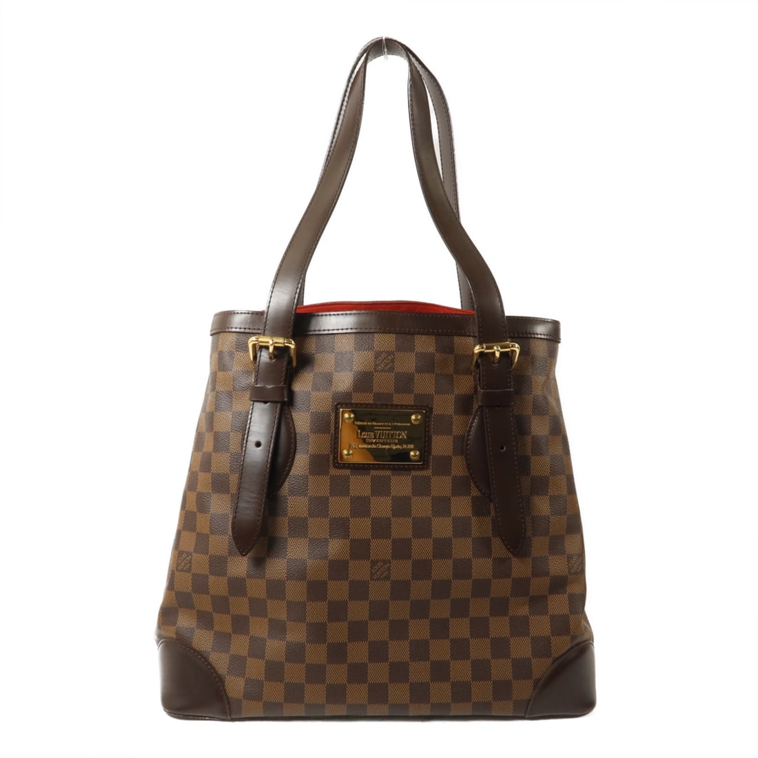 Louis Vuitton Hampstead MM Monogram Shoulder Bag GHW Brown: Louis Vuitton Hampstead MM Monogram Shoulder Bag GHW Brown This Louis Vuitton Hampstead MM shoulder bag features the iconic monogram pattern in brown PVC coated canvas with gold-tone hardware. Designe