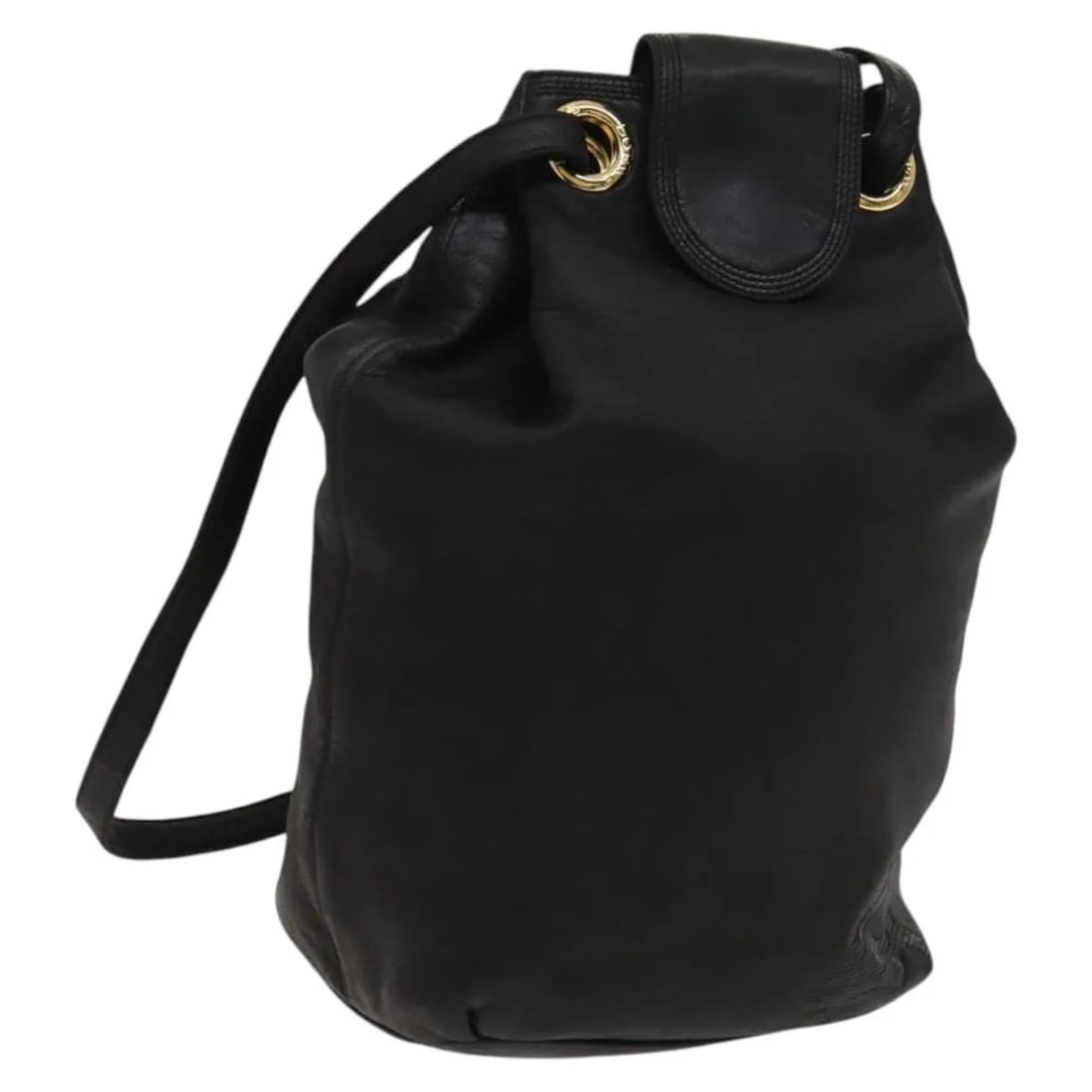 Loewe Anagram black leather shoulder bag: Loewe Anagram black leather shoulder bag This Loewe Anagram Shoulder Bag is crafted from black leather and features the iconic Anagram design. Designed for women, the bag offers a spacious interior an