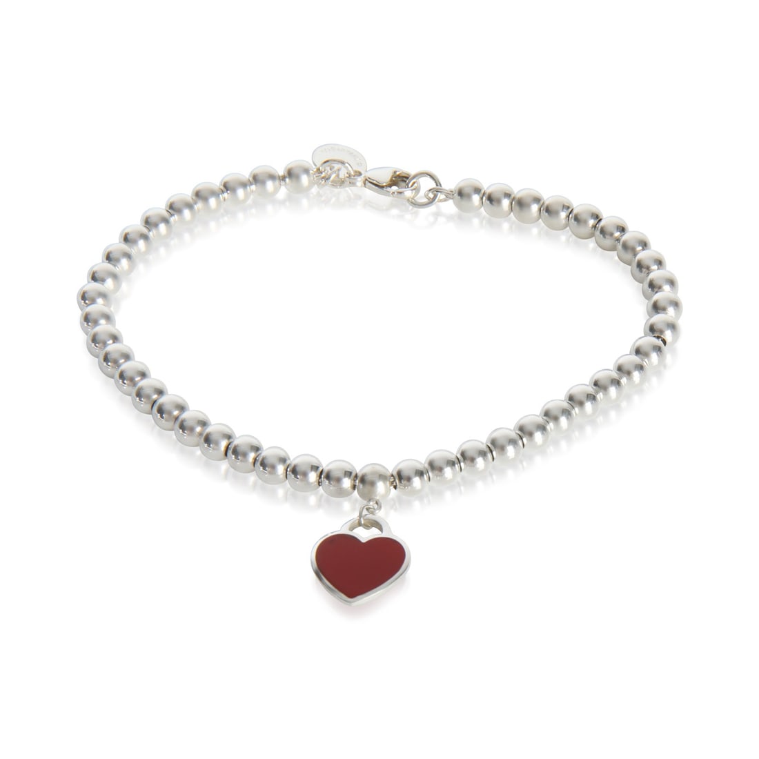Tiffany & Co. Return To Tiffany Sterling Silver Bracelet with Diamond (1 of 5)