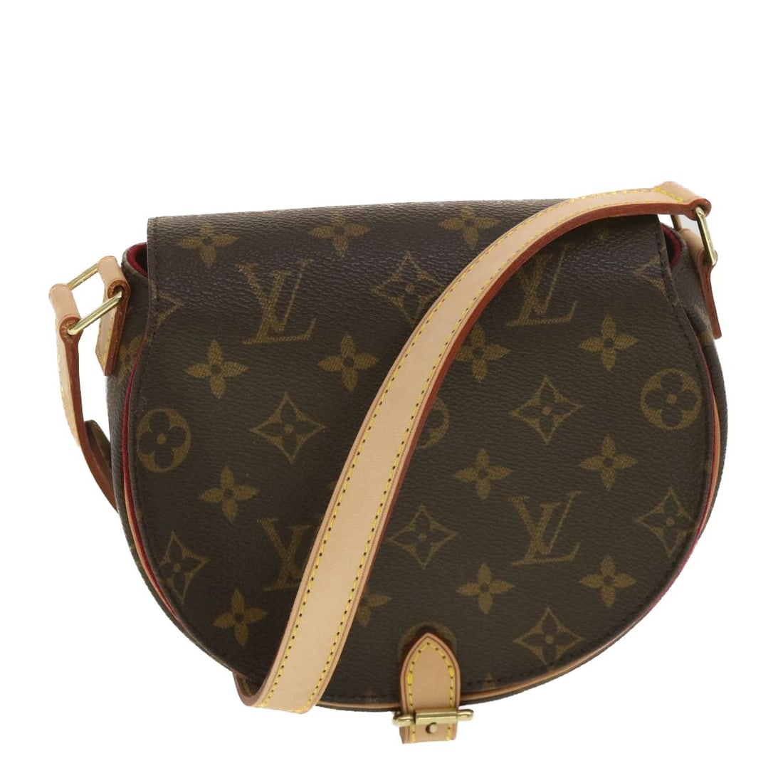 Louis Vuitton M51179 Tambourine Monogram Canvas Shoulder Bag France: Louis Vuitton M51179 Tambourine Monogram Canvas Shoulder Bag France Louis Vuitton Monogram Tambourine shoulder bag in monogram canvas, made in France. This women's bag includes a dust bag and item box