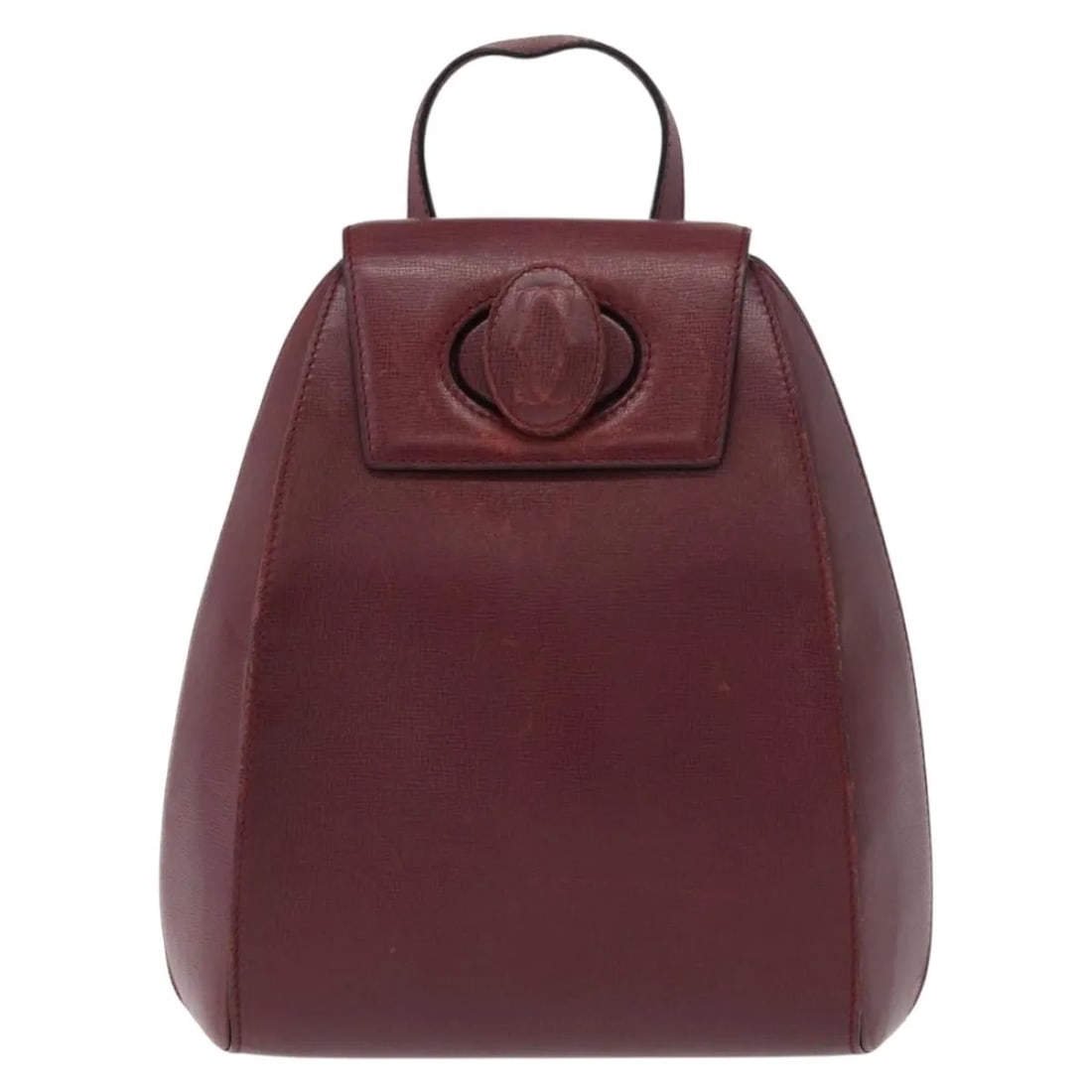 Cartier Happy Birthday Burgundy Leather Backpack (1 of 18)