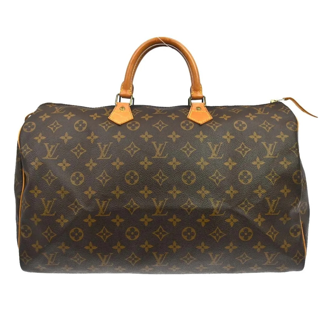 Louis Vuitton Speedy Brown Monogram Canvas Handbag France: Louis Vuitton Speedy Brown Monogram Canvas Handbag France This Louis Vuitton Speedy Handbag is crafted from the brand's iconic brown monogram canvas. Designed for women, it features a spacious interio