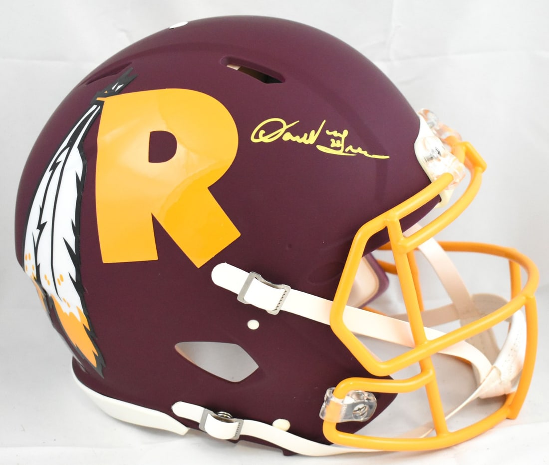 Washington Redskins Full Size Amp Helmet Signed by Darrell Green with Beckett Hologram (1 of 5)