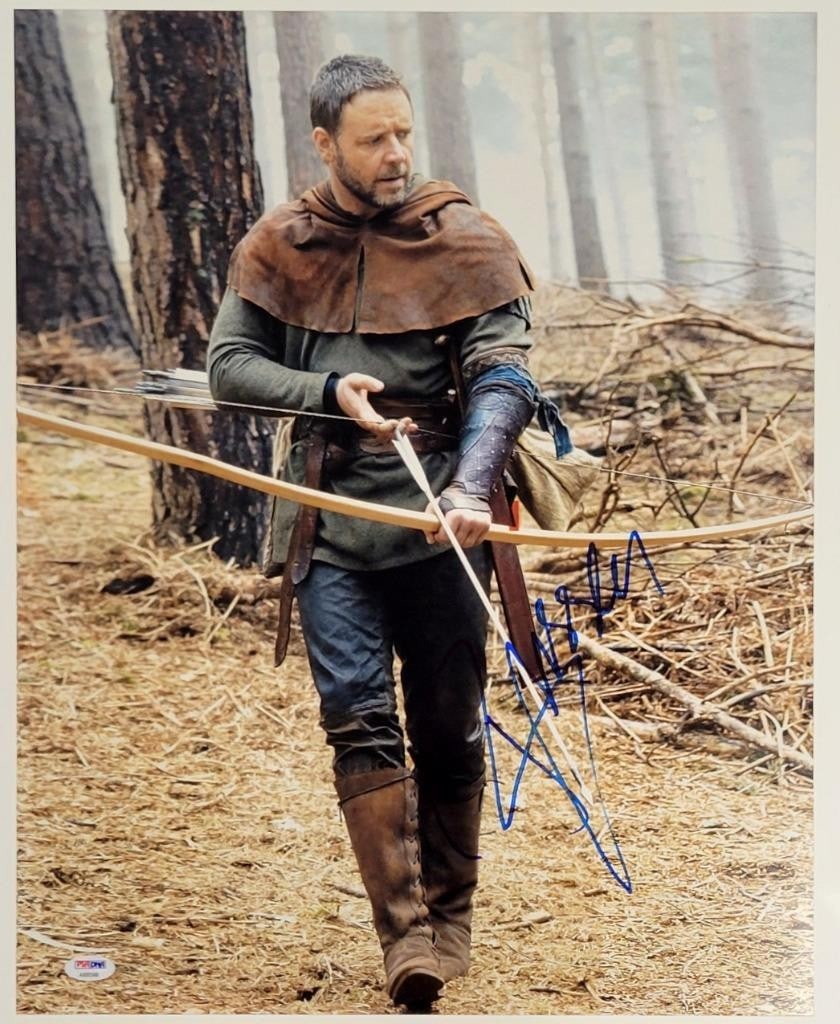 Russell Crowe Signed Robin Hood 16x20 Photo PSA/DNA (1 of 3)