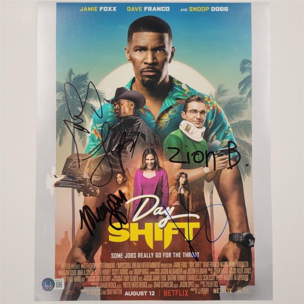 11x14 Signed Day Shift Movie Photograph Snoop Dogg Beckett Authenticated (1 of 3)