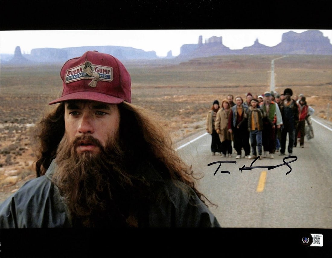 Beckett Certified Tom Hanks Forrest Gump Running Scene 11x14 Photo (1 of 1)